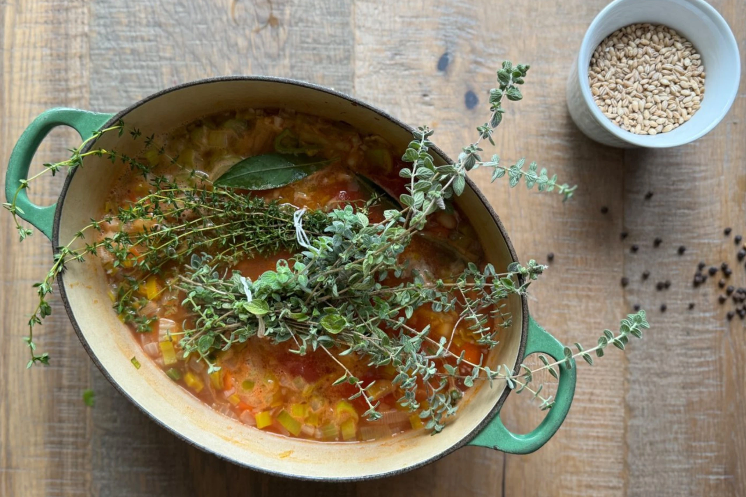 Christmas in July Comforting Winter Minestrone