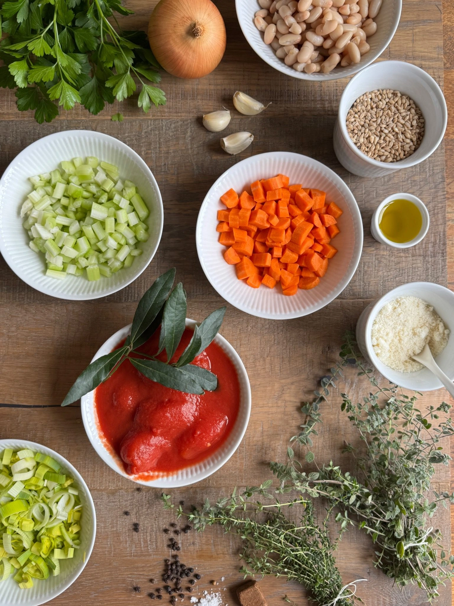 Christmas in July Comforting Winter Minestrone
