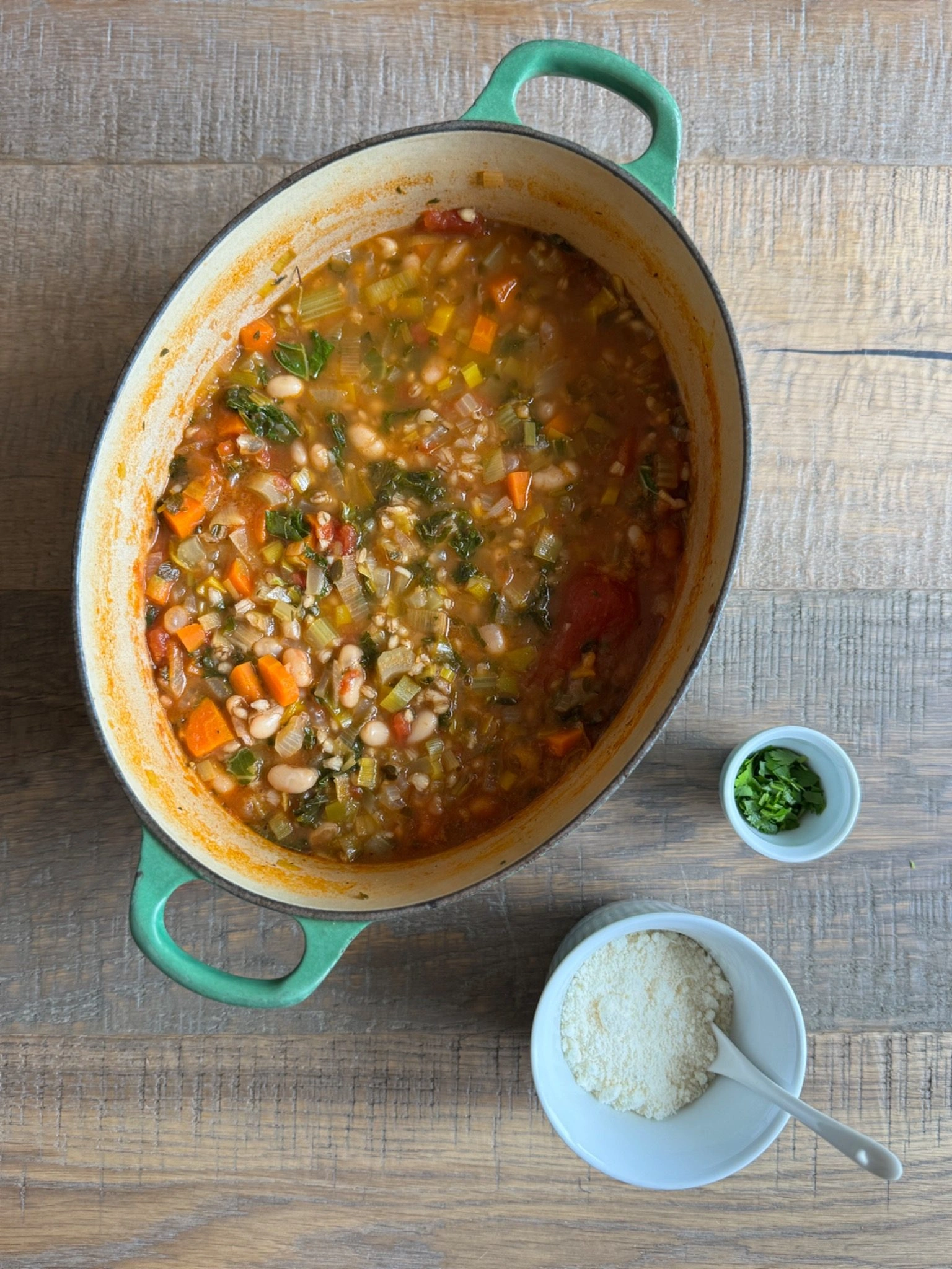 Christmas in July Comforting Winter Minestrone